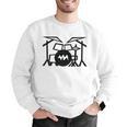 Retro Drum Kit Men Graphic Sweatshirt Retro Drum Kit Men Graphic Sweatshirt