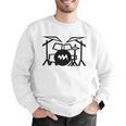 Retro Drum Kit Raglan Baseball Tee Men Graphic Sweatshirt