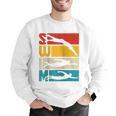 Swim Swimming Vintage Retro Swimmer Raglan Baseball Tee Men Graphic Sweatshirt Swim Swimming Vintage Retro Swimmer Raglan Baseball Tee Men Graphic Sweatshirt