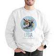 SWIMMING SPORT COMPETITIVE SWIM Raglan Baseball Tee Men Graphic Sweatshirt