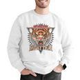 Tigar Muay Thai MMA Vintage Kickboxing Training Men Graphic Sweatshirt Tigar Muay Thai MMA Vintage Kickboxing Training Men Graphic Sweatshirt