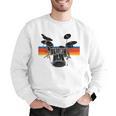 Vintage Drum Kit Drummer Rock Band Drums Men Graphic Sweatshirt