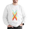 Vintage Drum Kit Percussion Drummer Men Graphic Sweatshirt