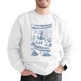 Women's Canoe Wilderness Gear Vintage Chart Collection Illustration Men Graphic Sweatshirt