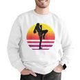 Women's Thai Boxer Thai Boxing Muay Thai Raglan Baseball Tee Men Graphic Sweatshirt