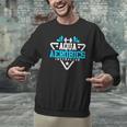 Aqua Aerobics Swimming Water Instructor Fitness Waterobics Men Graphic Sweatshirt