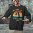 Bbq Dad Cooler Retro Barbecue Grill Fathers Day Daddy Papa Men Graphic Sweatshirt