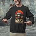 BBQ Dad Father Husband Meat Smoker Legend Men Graphic Sweatshirt