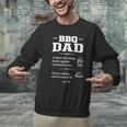 BBQ Dad Grilling Father Day Family Food Love Novelty Graphic Men Graphic Sweatshirt