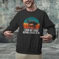BBQ Dad I Rub My Meat Before I Stick It In Offset Smoker Pit Men Graphic Sweatshirt BBQ Dad I Rub My Meat Before I Stick It In Offset Smoker Pit Men Graphic Sweatshirt