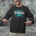 Born To Swim Swimmers For Swimming Athlete Men Graphic Sweatshirt Born To Swim Swimmers For Swimming Athlete Men Graphic Sweatshirt