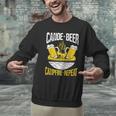 Canoe Beer Campfire Repeat Kayak Canoe Men Graphic Sweatshirt