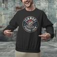 Canoe Fishing Crew Vintage Bass Paddles Men Graphic Sweatshirt Canoe Fishing Crew Vintage Bass Paddles Men Graphic Sweatshirt
