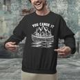 Canoeing Canoe Men Graphic Sweatshirt