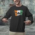 Cool Ireland Flag Vintage Irish Flag Swimmer Fly Swimming Men Graphic Sweatshirt Cool Ireland Flag Vintage Irish Flag Swimmer Fly Swimming Men Graphic Sweatshirt