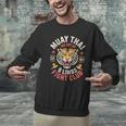 Cool Muay Thai Art For Men Women Kickboxer MMA Muay Thai Men Graphic Sweatshirt Cool Muay Thai Art For Men Women Kickboxer MMA Muay Thai Men Graphic Sweatshirt