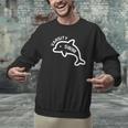 Dolphin Dolfin Varsity Swim Swim Team Swim Club Swimming Men Graphic Sweatshirt Dolphin Dolfin Varsity Swim Swim Team Swim Club Swimming Men Graphic Sweatshirt
