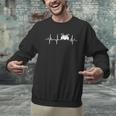 Drum Kit Cardiogram Drum Musician ECG Men Graphic Sweatshirt Drum Kit Cardiogram Drum Musician ECG Men Graphic Sweatshirt