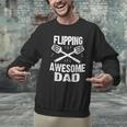 Flipping Awesome BBQ Dad Shirt Grilling Father's Day Men Graphic Sweatshirt Flipping Awesome BBQ Dad Shirt Grilling Father's Day Men Graphic Sweatshirt