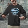 Fun Swimming Coach Meme Swimmer Saying Men Graphic Sweatshirt Fun Swimming Coach Meme Swimmer Saying Men Graphic Sweatshirt