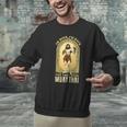 Jesus Knows Muay Thai Boxing Kickboxing MMA Men Graphic Sweatshirt Jesus Knows Muay Thai Boxing Kickboxing MMA Men Graphic Sweatshirt