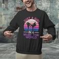 Just A Girl In A Muay Thai World Muay Thai Boxing Men Graphic Sweatshirt Just A Girl In A Muay Thai World Muay Thai Boxing Men Graphic Sweatshirt