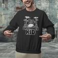 Little Drummer Awesome Drum Kit For Young Musicians Men Graphic Sweatshirt