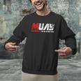 Martial Arts Muay Thai Men Graphic Sweatshirt Martial Arts Muay Thai Men Graphic Sweatshirt