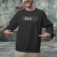 Muay Thai Art Of 8 Limbs Back Print Men Graphic Sweatshirt Muay Thai Art Of 8 Limbs Back Print Men Graphic Sweatshirt