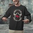 Muay Thai Is In My Blood Traditional Fighters Thai Boxing Men Graphic Sweatshirt