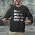 Muay Thai Boxing Thai Boxer Thai Kickboxing Men Graphic Sweatshirt Muay Thai Boxing Thai Boxer Thai Kickboxing Men Graphic Sweatshirt