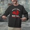 Muay Thai Boxing Teacher Kickboxing Martial Arts Instructor Men Graphic Sweatshirt Muay Thai Boxing Teacher Kickboxing Martial Arts Instructor Men Graphic Sweatshirt