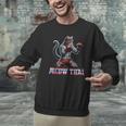 Muay Thai Cat Meow Thai Boxing Men Graphic Sweatshirt Muay Thai Cat Meow Thai Boxing Men Graphic Sweatshirt
