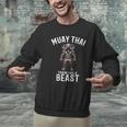 Muay Thai Elephant Kickboxing And Elephant Thai Men Graphic Sweatshirt