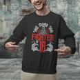 Muay Thai Fighter Is 18 Thai Boxing Muay Thai 18th Birthday Men Graphic Sweatshirt Muay Thai Fighter Is 18 Thai Boxing Muay Thai 18th Birthday Men Graphic Sweatshirt