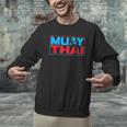 Muay Thai Fighter Boxing Martial Arts Hobby Men Graphic Sweatshirt Muay Thai Fighter Boxing Martial Arts Hobby Men Graphic Sweatshirt