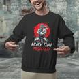 Muay Thai Fighter Martial Arts Boxing Hobby Men Graphic Sweatshirt