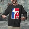 Muay Thai Fighter Retro Kickboxing Training MMA Men Graphic Sweatshirt Muay Thai Fighter Retro Kickboxing Training MMA Men Graphic Sweatshirt