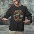 Muay Thai Fighter Training Thai Boxing Coach Men Graphic Sweatshirt