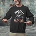 Muay Thai Gorilla Strength Power Fighter Men Graphic Sweatshirt Muay Thai Gorilla Strength Power Fighter Men Graphic Sweatshirt