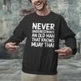 Muay Thai For Grandpa Men Mixed Martial Arts Men Graphic Sweatshirt Muay Thai For Grandpa Men Mixed Martial Arts Men Graphic Sweatshirt