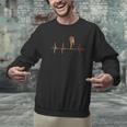 Muay Thai Heartbeat Vintage ECG Cardiogram Retro Men Graphic Sweatshirt Muay Thai Heartbeat Vintage ECG Cardiogram Retro Men Graphic Sweatshirt