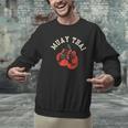 Muay Thai Hobby Boxing Fighter Martial Arts Men Graphic Sweatshirt Muay Thai Hobby Boxing Fighter Martial Arts Men Graphic Sweatshirt