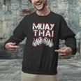 Muay Thai Lover For Fight Fans Men Graphic Sweatshirt