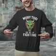 Muay Thai Oni Mask Thai Boxing And Kickboxing Men Graphic Sweatshirt Muay Thai Oni Mask Thai Boxing And Kickboxing Men Graphic Sweatshirt