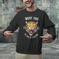 Muay Thai Tiger Thai Boxing Men Graphic Sweatshirt Muay Thai Tiger Thai Boxing Men Graphic Sweatshirt