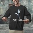 Muay Thai Tiger Nak Muay Kickboxing Men Graphic Sweatshirt Muay Thai Tiger Nak Muay Kickboxing Men Graphic Sweatshirt