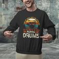 Musician Drummer Music Lover Drum Kit Men Graphic Sweatshirt Musician Drummer Music Lover Drum Kit Men Graphic Sweatshirt