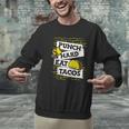 Punch Hard Eat Tacos Professional Boxer Muay Thai Boxing Men Graphic Sweatshirt