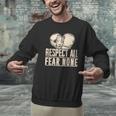 Respect All Fear None Muay Thai Men Graphic Sweatshirt Respect All Fear None Muay Thai Men Graphic Sweatshirt